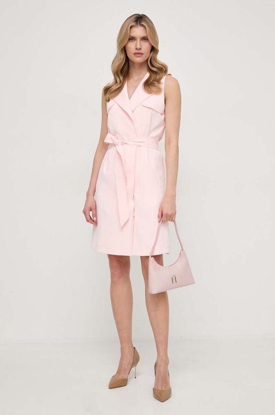 Guess sukienka EVERLY W4GK1D.WGDA0 różowy SS24