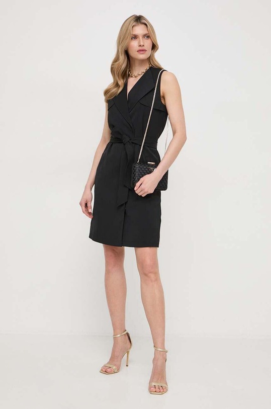 Guess sukienka EVERLY W4GK1D.WGDA0 czarny SS24