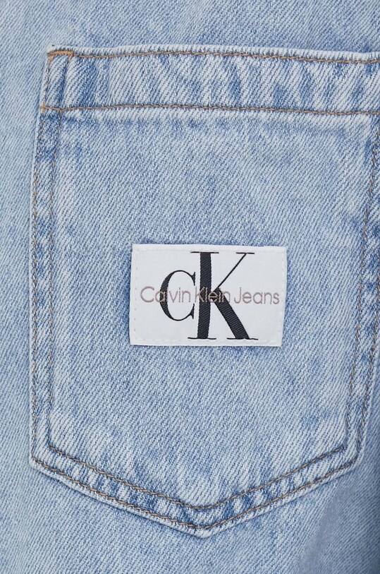 Φόρεμα τζιν Calvin Klein Jeans J20J222784 μπλε