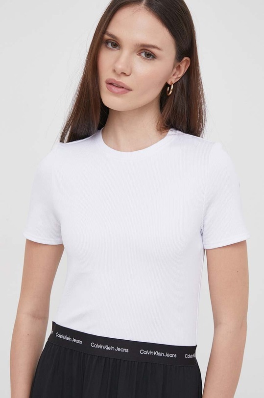 Oblečení Šaty Calvin Klein Jeans J20J223066 bílá