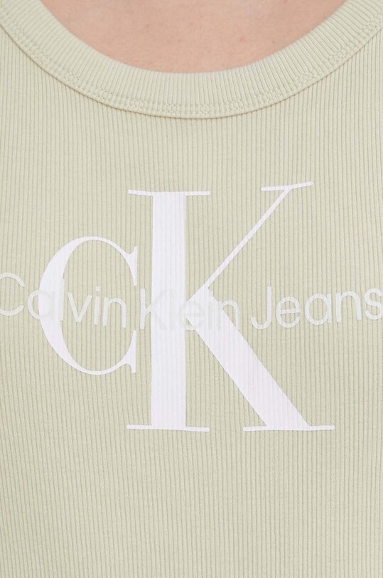 Šaty Calvin Klein Jeans J20J223069 zelená
