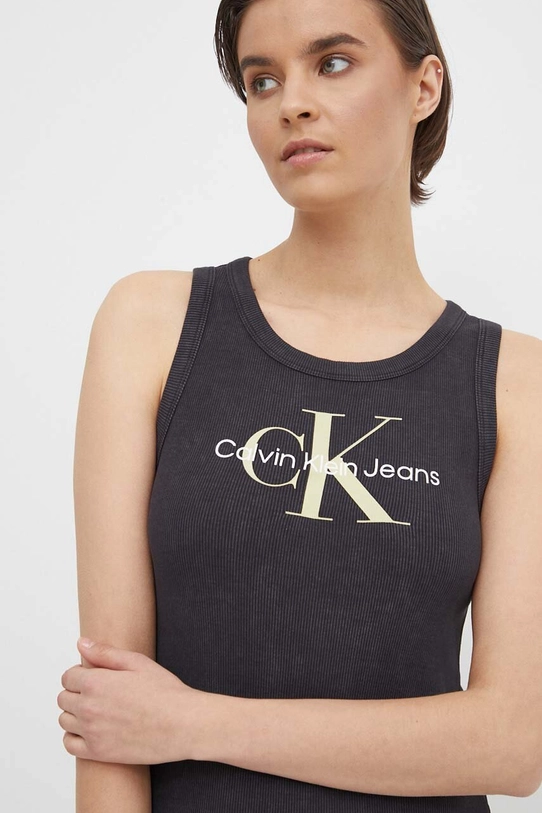 Сукня Calvin Klein Jeans чорний J20J223069