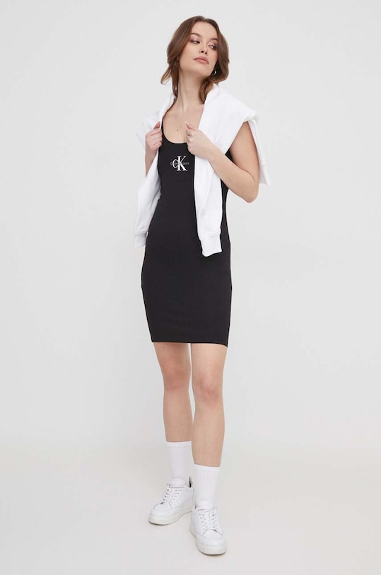 Платье Calvin Klein Jeans J20J223420 чёрный SS25