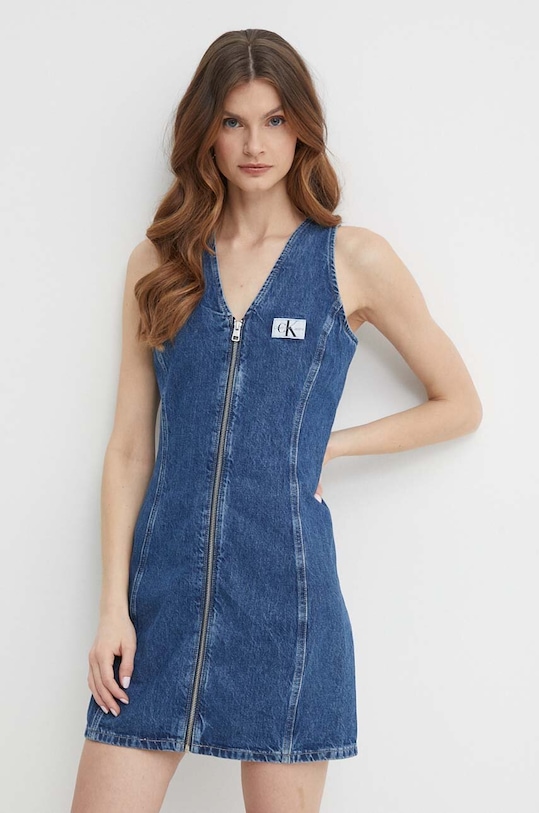 Дънкова рокля Calvin Klein Jeans J20J223431 син SS24