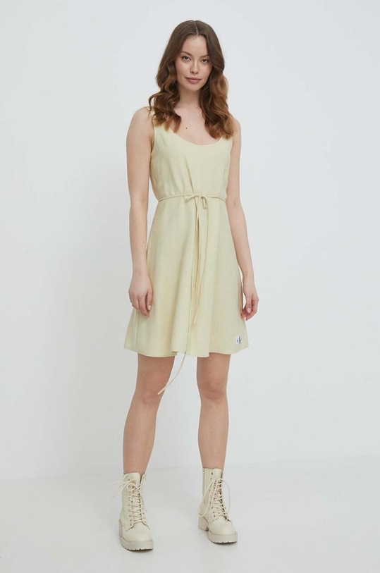 Платье Calvin Klein Jeans casual зелёный J20J223320