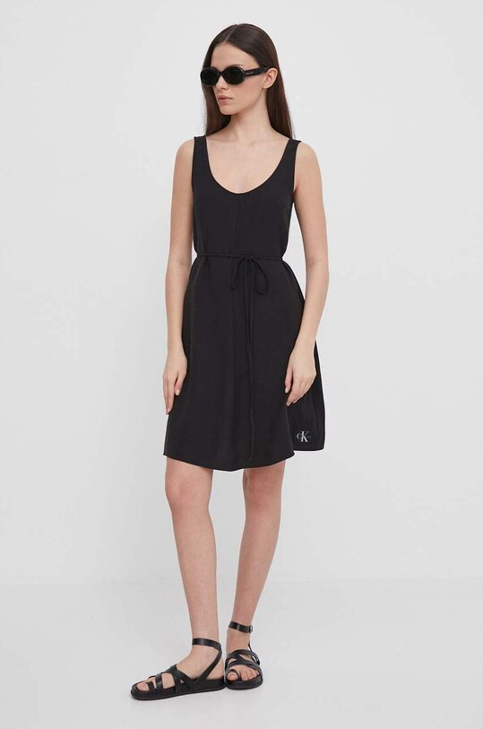 Сукня Calvin Klein Jeans casual чорний J20J223320