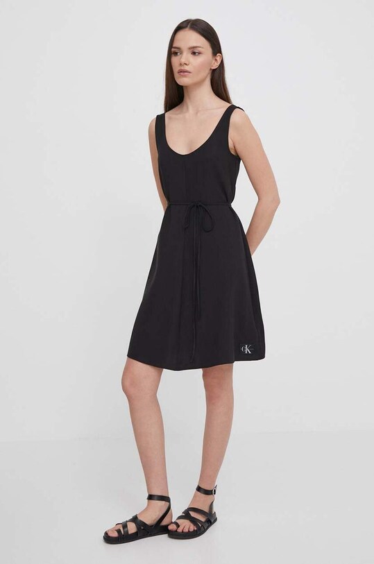 Сукня Calvin Klein Jeans чорний J20J223320