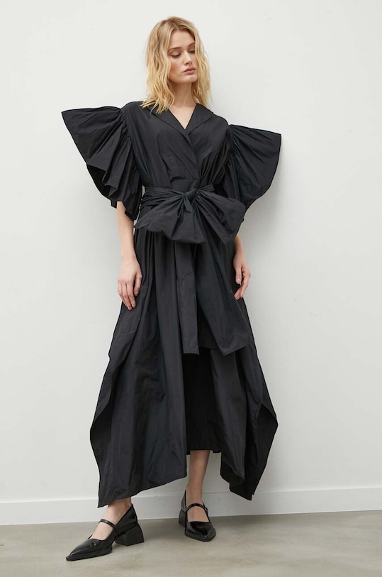 Šaty MMC STUDIO ILO.DRESS černá SS24