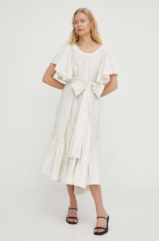 MMC STUDIO rochie MANIA.DRESS bej SS24