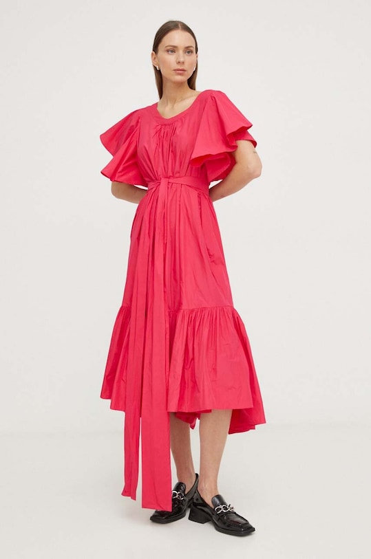 Сукня MMC STUDIO короткий рожевий MANIA.DRESS