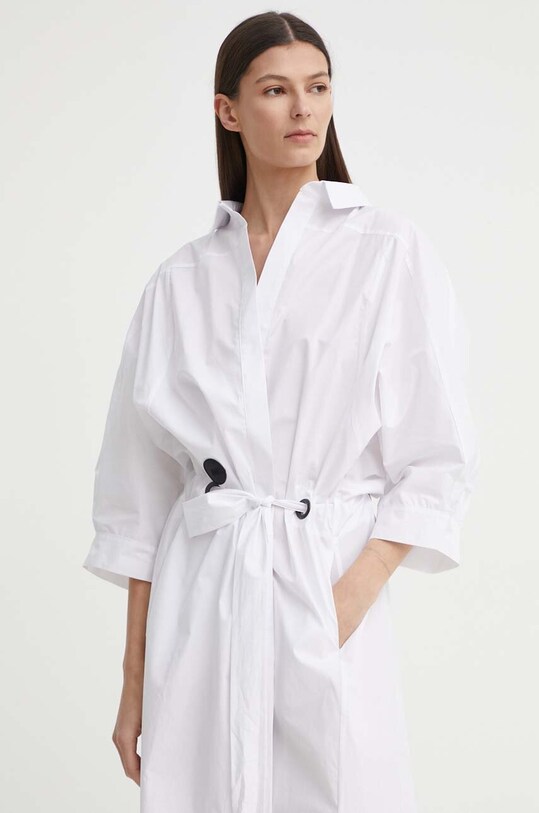 MMC STUDIO rochie din bumbac alb FELIA.DRESS