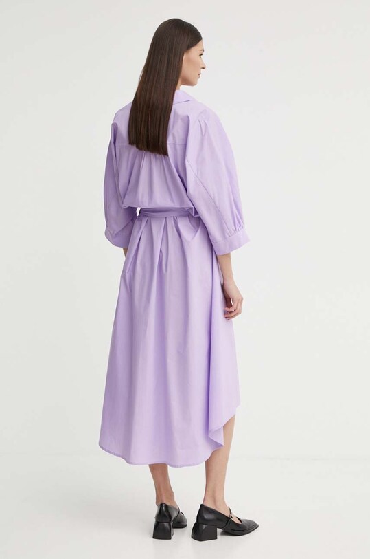 Îmbrăcăminte MMC STUDIO rochie din bumbac FELIA.DRESS violet