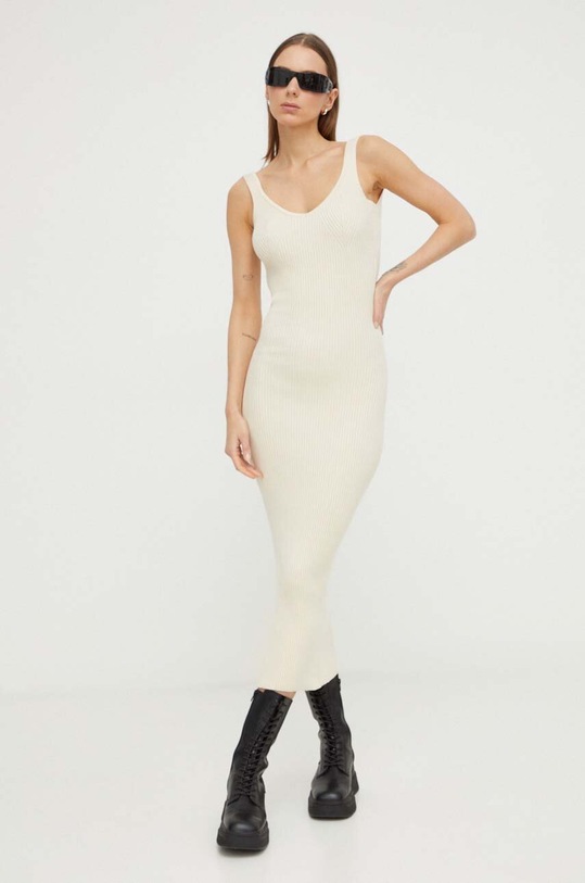 Сукня MMC STUDIO casual бежевий LIGHTSKIN.DRESS