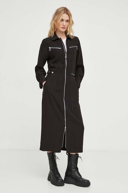 G-Star sukienka casual czarny D24267.D522