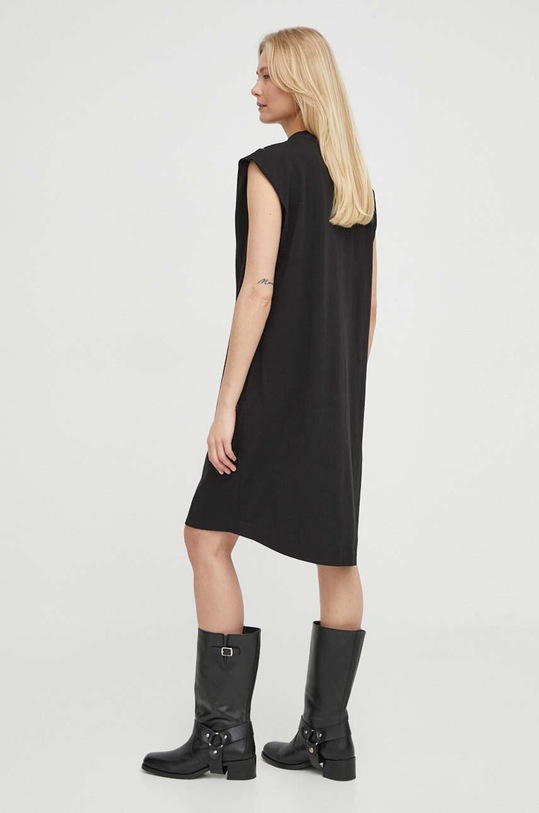Ρούχα Βαμβακερό φόρεμα G-Star D24488.C336 μαύρο
