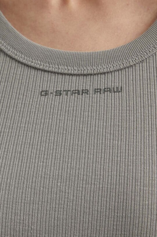 G-Star rochie din bumbac D24485.D289 gri
