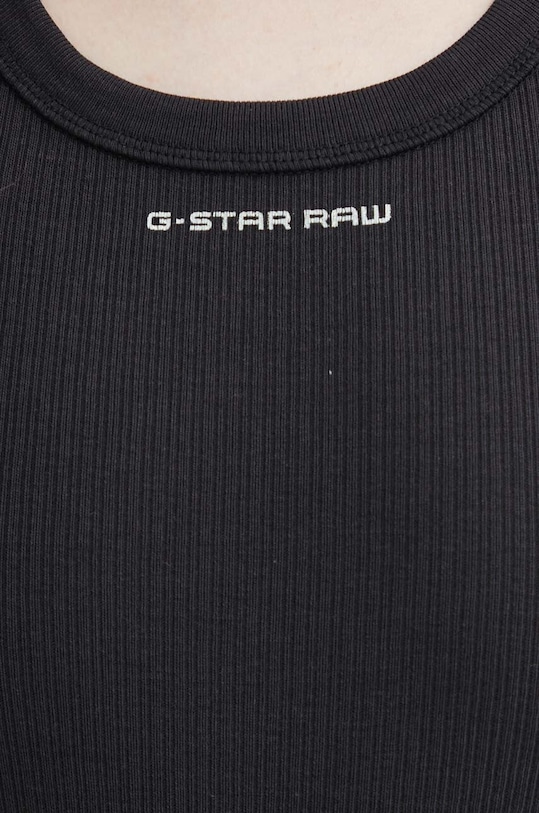 Bavlnené šaty G-Star D24485.D289 čierna