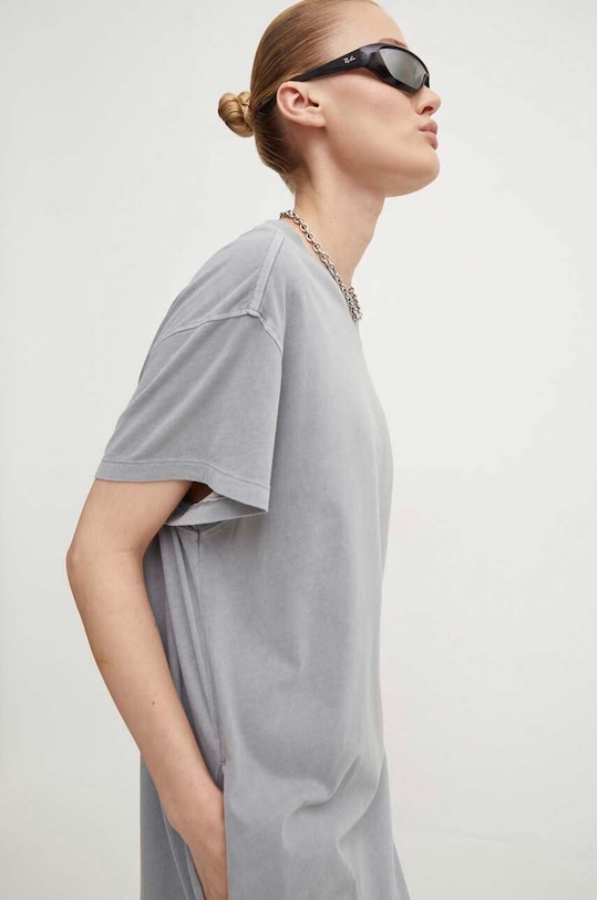 Bavlnené šaty G-Star sivá D24483.D610