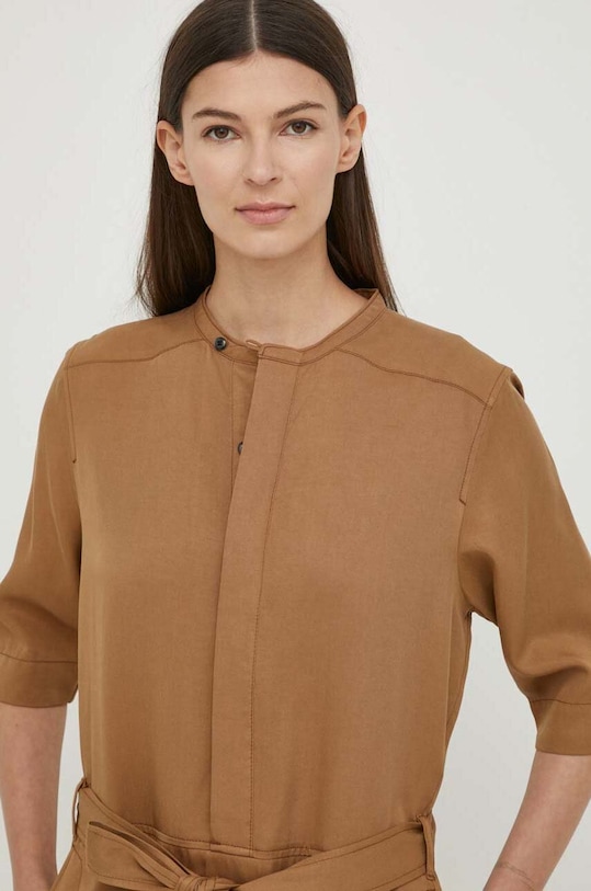 Φόρεμα G-Star καφέ D24272.D521