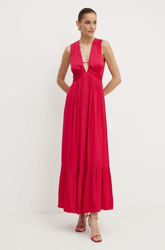 Morgan rochie RISIS maxi roz RISIS.FRESIA