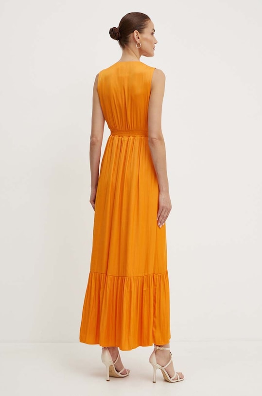 Îmbrăcăminte Morgan rochie RISIS RISIS.MANGUE portocaliu