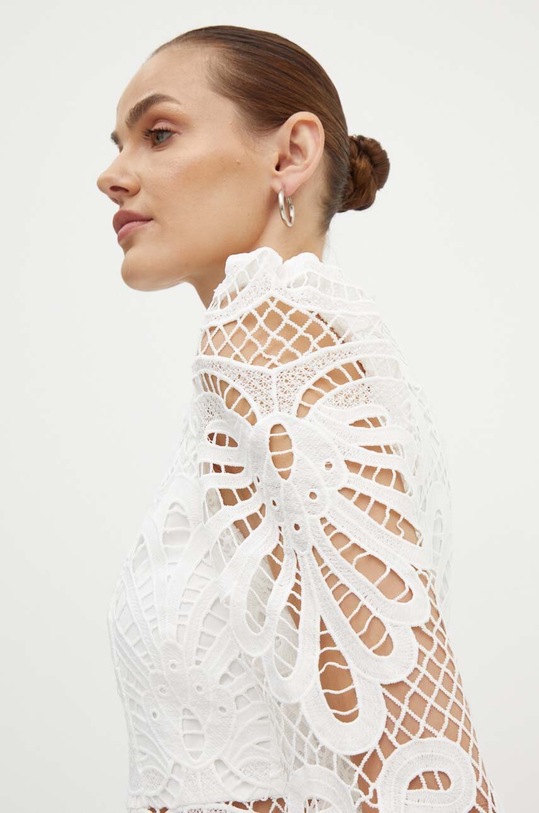 Morgan sukienka ROSLO biały ROSLO.OFF.WHITE