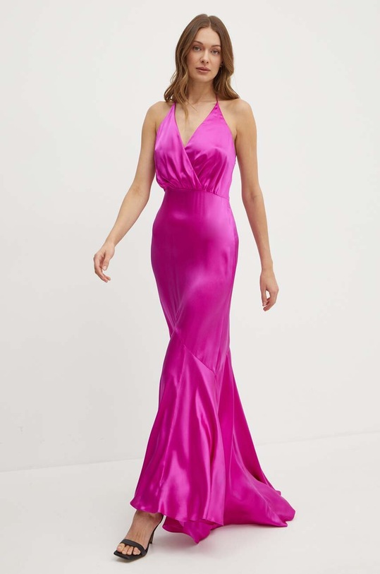 Îmbrăcăminte Marciano Guess rochie de matase ISHANI 4GGK56.9719Z violet