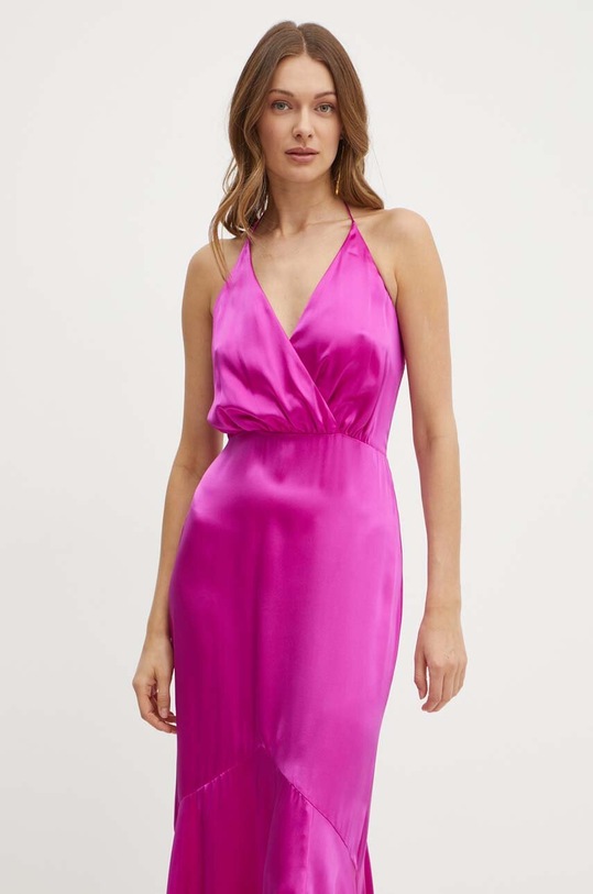 Marciano Guess rochie de matase ISHANI violet 4GGK56.9719Z