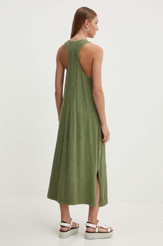 Odzież Superdry sukienka bawełniana W8011640A.ZTV zielony