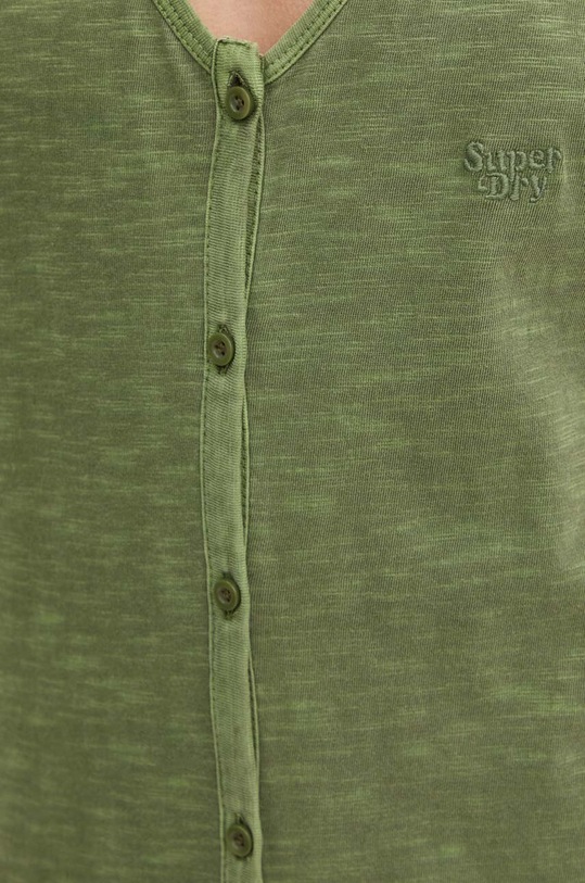 Superdry sukienka bawełniana W8011640A.ZTV zielony
