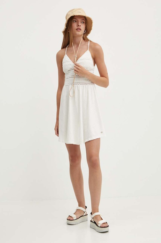 Superdry rochie W8011735A.71D bej SS24