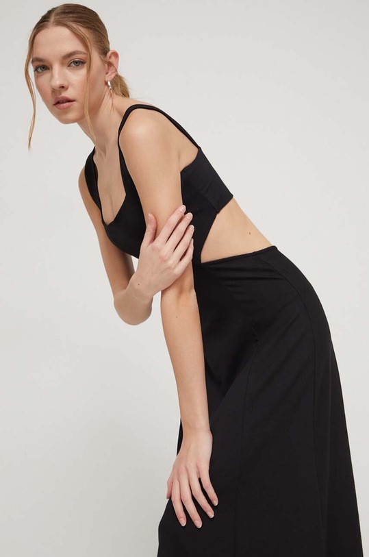 Superdry rochie spate descoperit negru W8011607A.02A