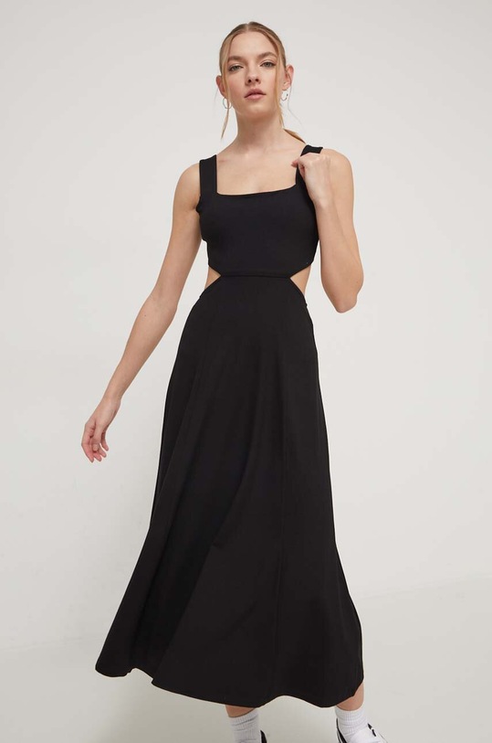 Superdry rochie W8011607A.02A negru SS24