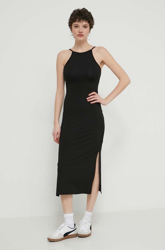 Superdry rochie W8011609A.02A negru SS24