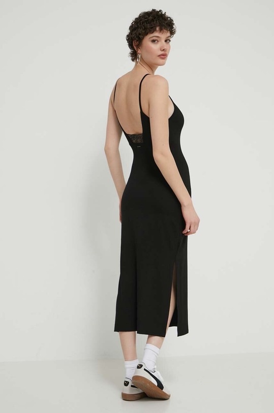Îmbrăcăminte Superdry rochie W8011609A.02A negru