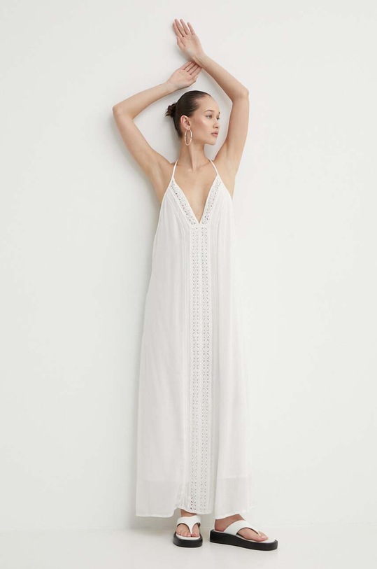 Šaty Superdry maxi bílá W8011648A.71D