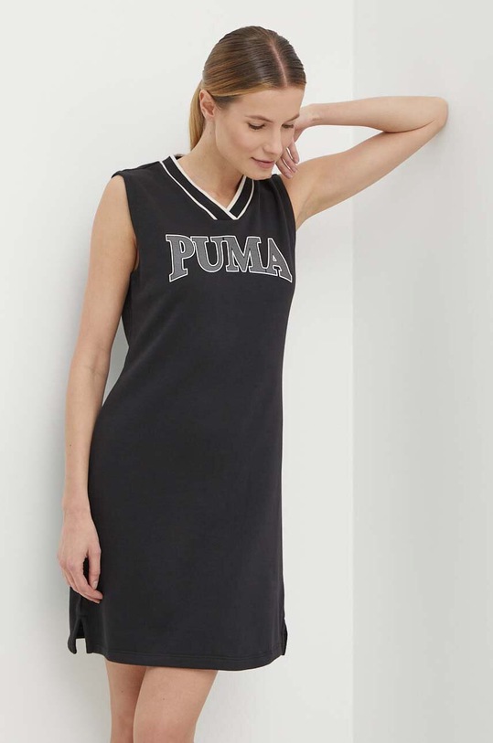 Puma ruha SQUAD ujjatlan fekete 679671