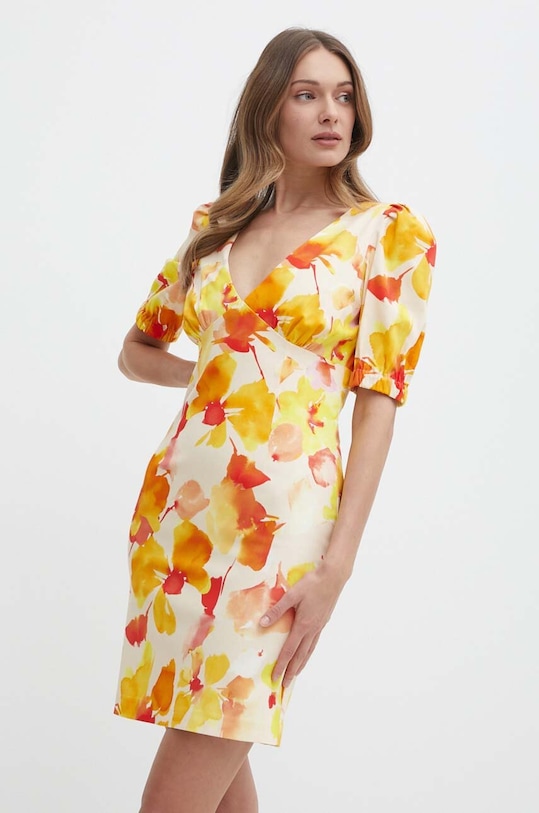Сукня Morgan RAMIN.F візерунок жовтий RAMIN.F.MULTICO
