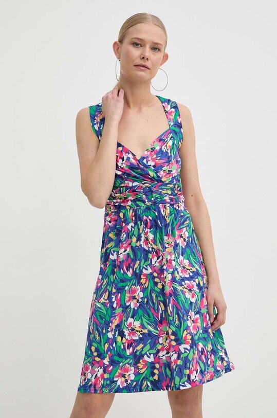 Morgan sukienka RDAFY wzorzyste multicolor RDAFY.MULTICO