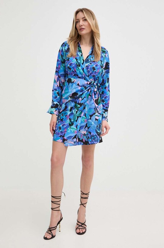 Morgan sukienka REGAN.F REGAN.F.MULTICO niebieski SS24
