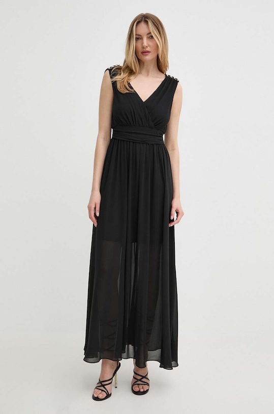 Φόρεμα Morgan REPONS REPONS REPONS.NOIR μαύρο SS24