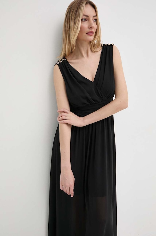 Φόρεμα Morgan REPONS REPONS μαύρο REPONS.NOIR