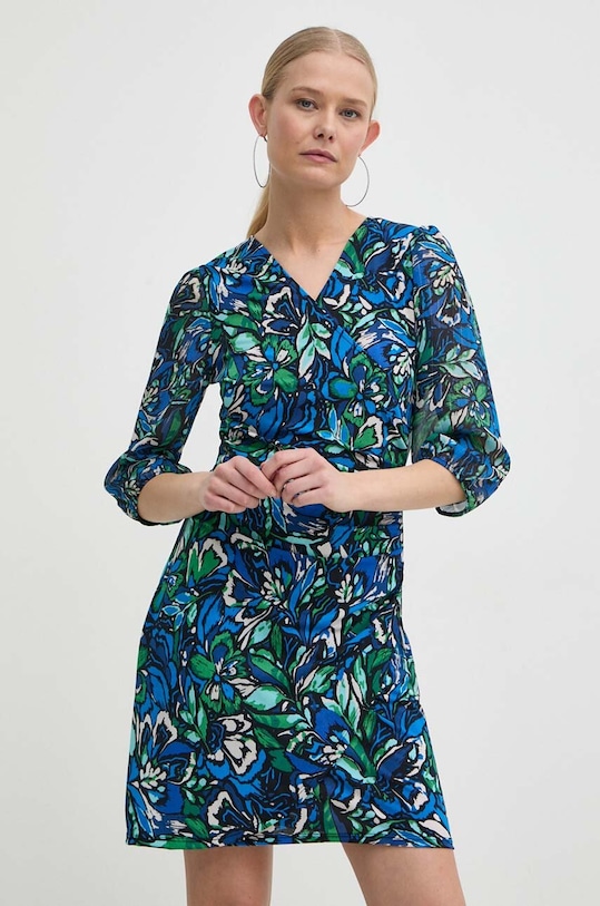Morgan sukienka RIMIO trzy czwarte niebieski RIMIO.MULTICO