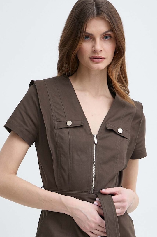 Morgan rochie RISTI maro RISTI.ORGANIC