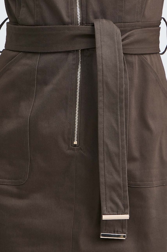 Morgan rochie RISTI RISTI.ORGANIC maro