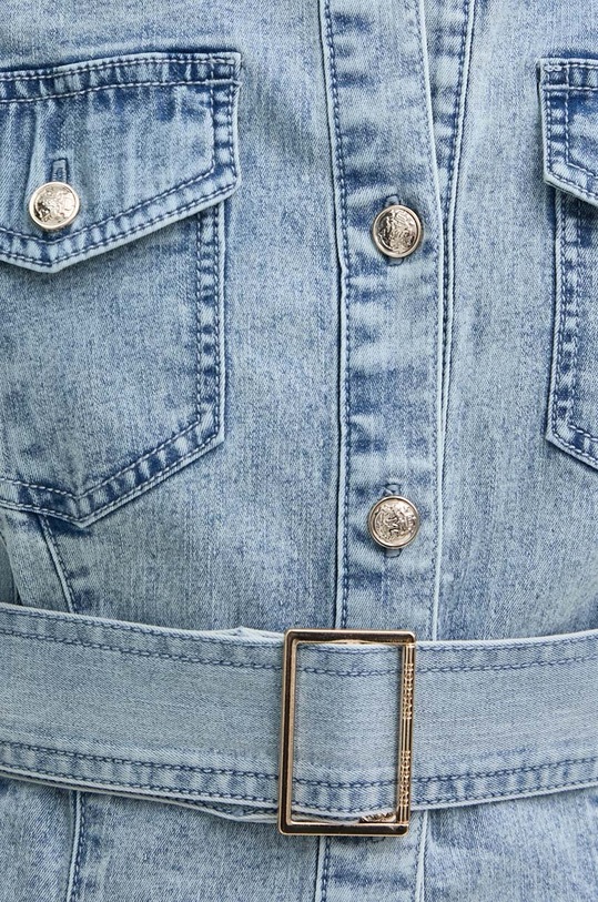 Morgan sukienka jeansowa RIXES RIXES.BLEACH niebieski