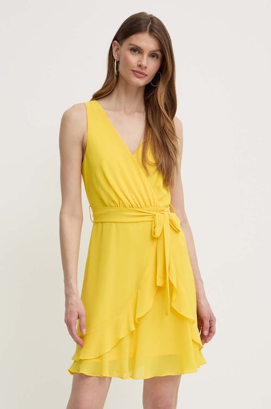 Платье Morgan ROSVAL mini жёлтый ROSVAL.MIMOSA