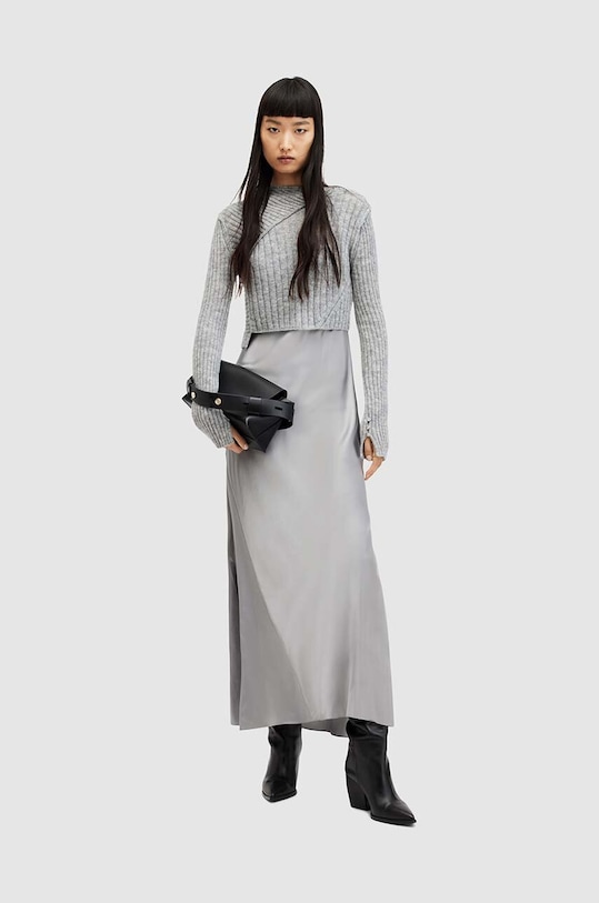 AllSaints sukienka i sweter z wełną WD599Z
