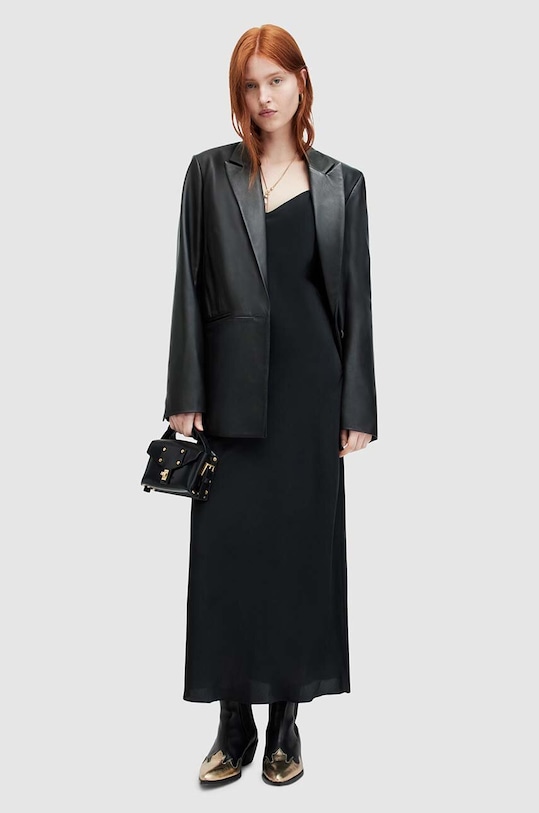 AllSaints sukienka Bryony WD646Z czarny
