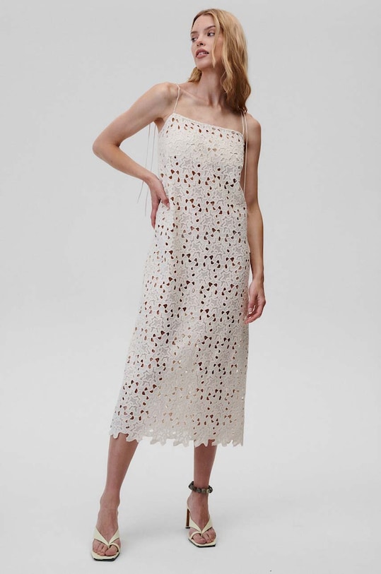 Undress Code rochie Hebe midi alb 672